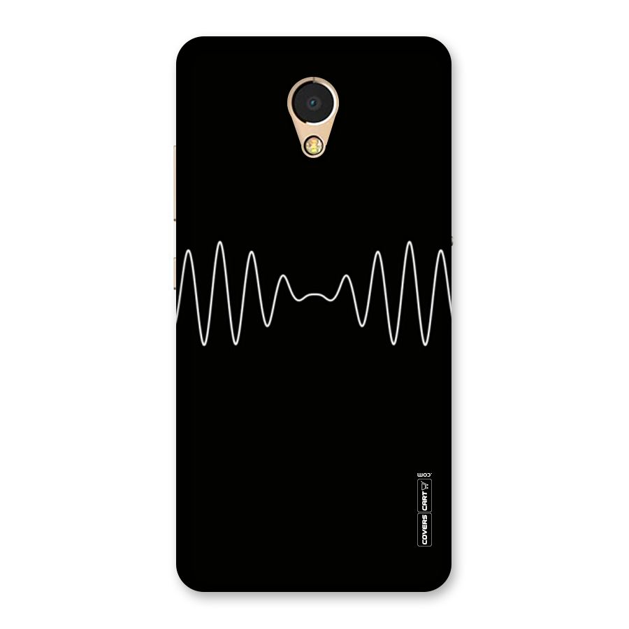 White Minimal Thread Back Case for Lenovo P2