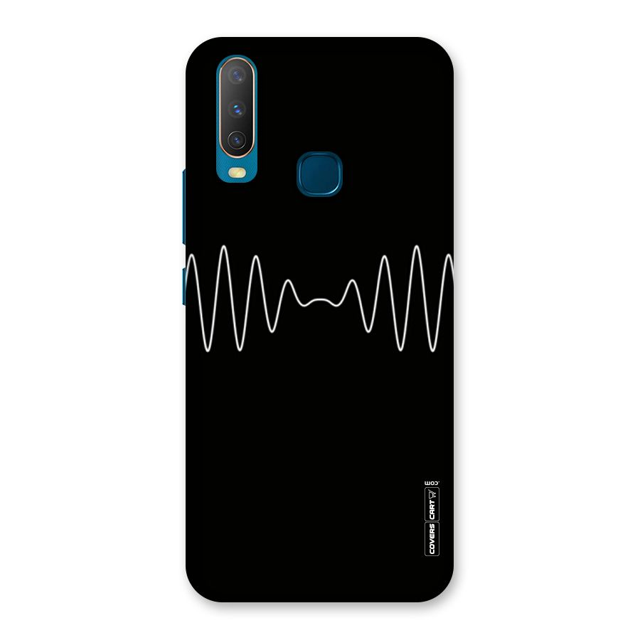 White Minimal Thread Back Case for Vivo U10