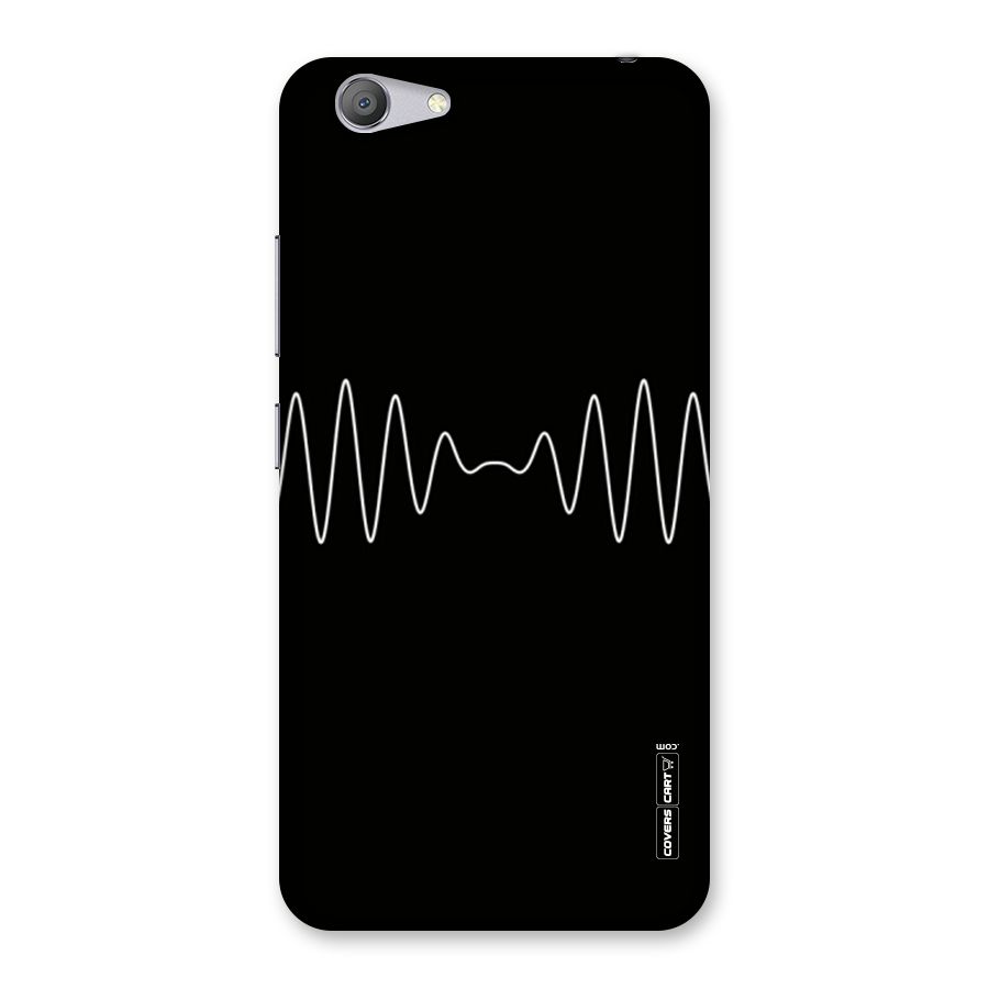 White Minimal Thread Back Case for Vivo Y53