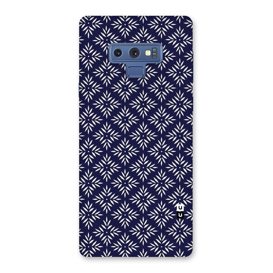 White Petals Pattern Back Case for Galaxy Note 9