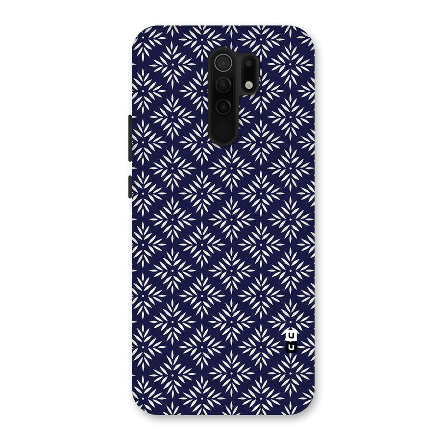 White Petals Pattern Back Case for Redmi 9 Prime
