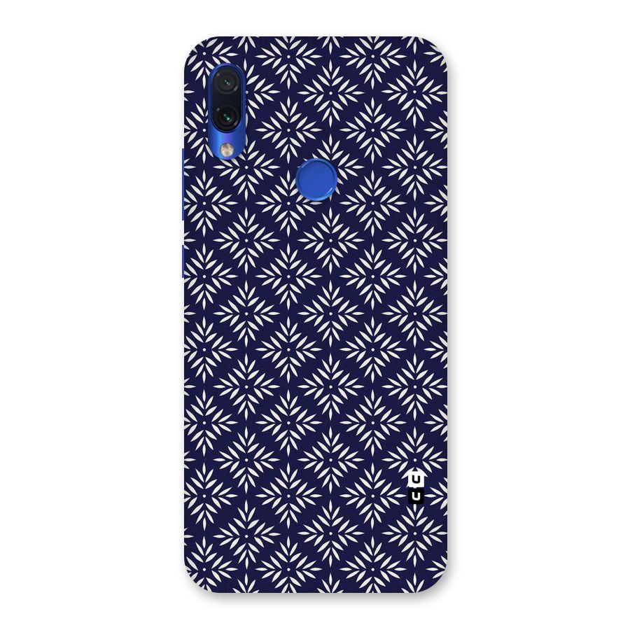 White Petals Pattern Back Case for Redmi Note 7