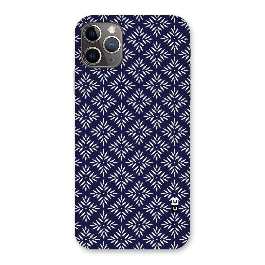 White Petals Pattern Back Case for iPhone 11 Pro Max