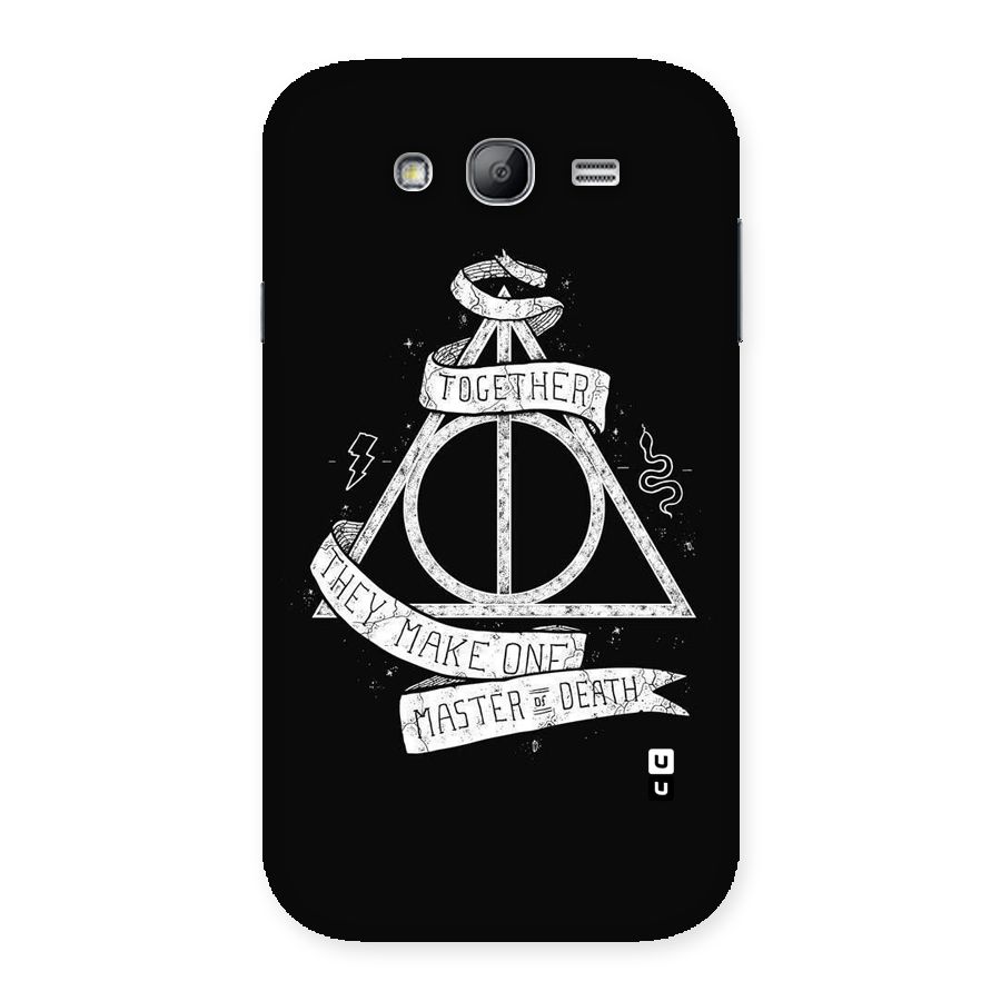 White Ribbon Back Case for Galaxy Grand Neo