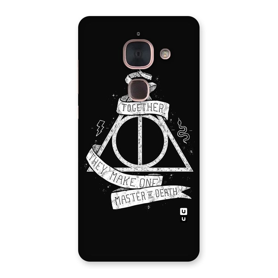 White Ribbon Back Case for Le Max 2