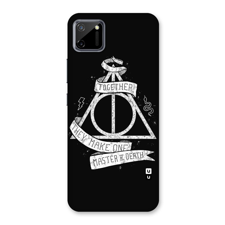White Ribbon Back Case for Realme C11