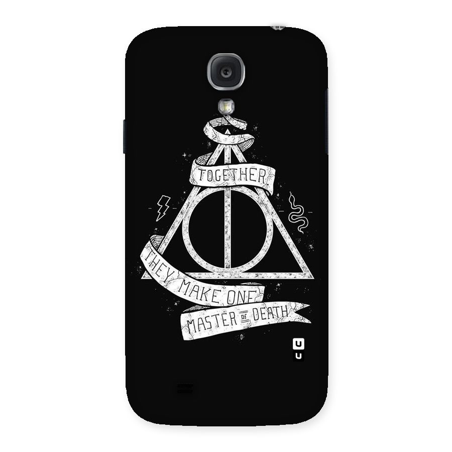 White Ribbon Back Case for Samsung Galaxy S4