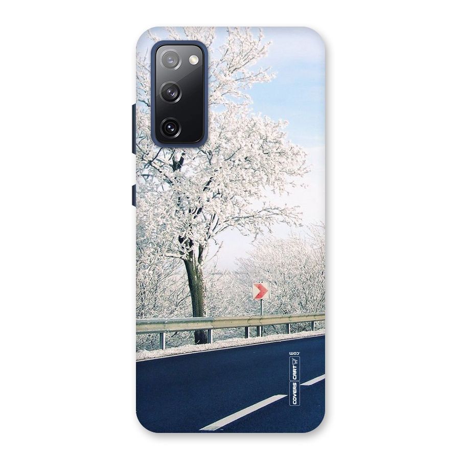 White Snow Tree Back Case for Galaxy S20 FE