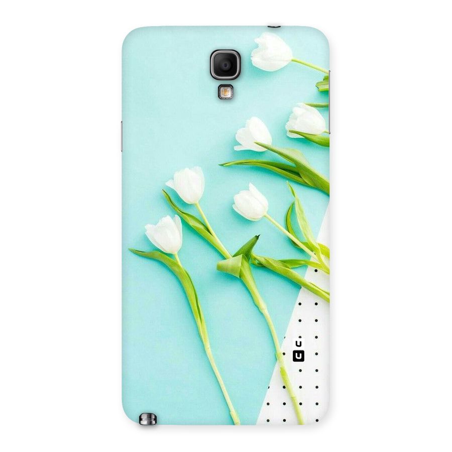White Tulips Back Case for Galaxy Note 3 Neo