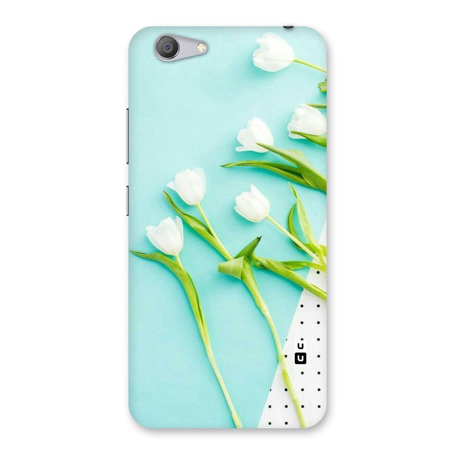 White Tulips Back Case for Vivo Y53