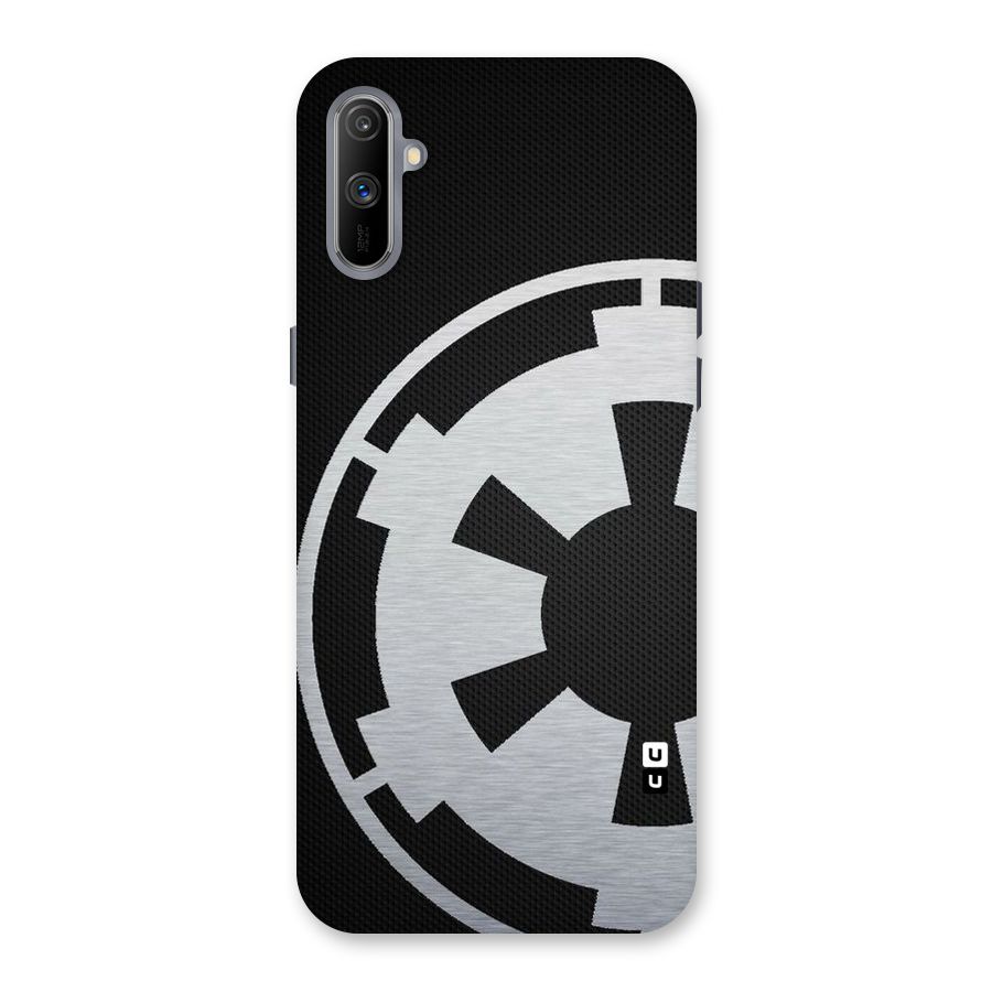 White Wheel Back Case for Realme C3