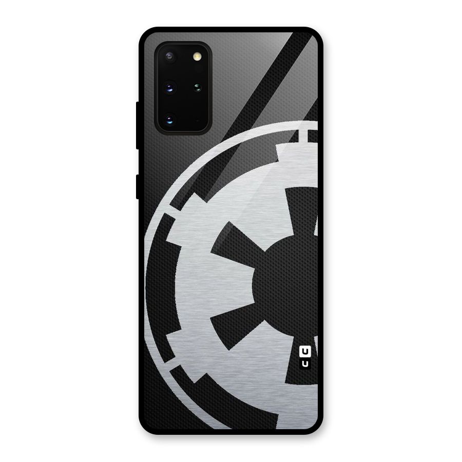 White Wheel Glass Back Case for Galaxy S20 Plus