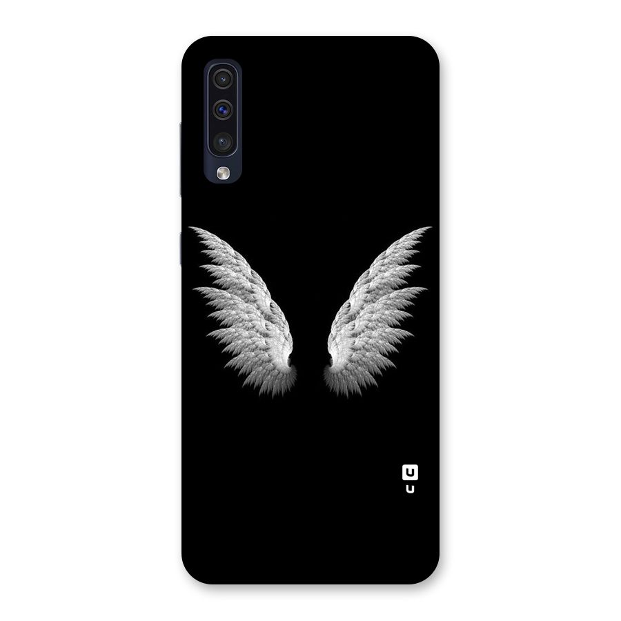 White Wings Back Case for Galaxy A50s