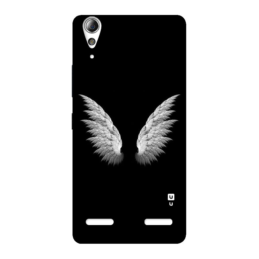 White Wings Back Case for Lenovo A6000 Plus