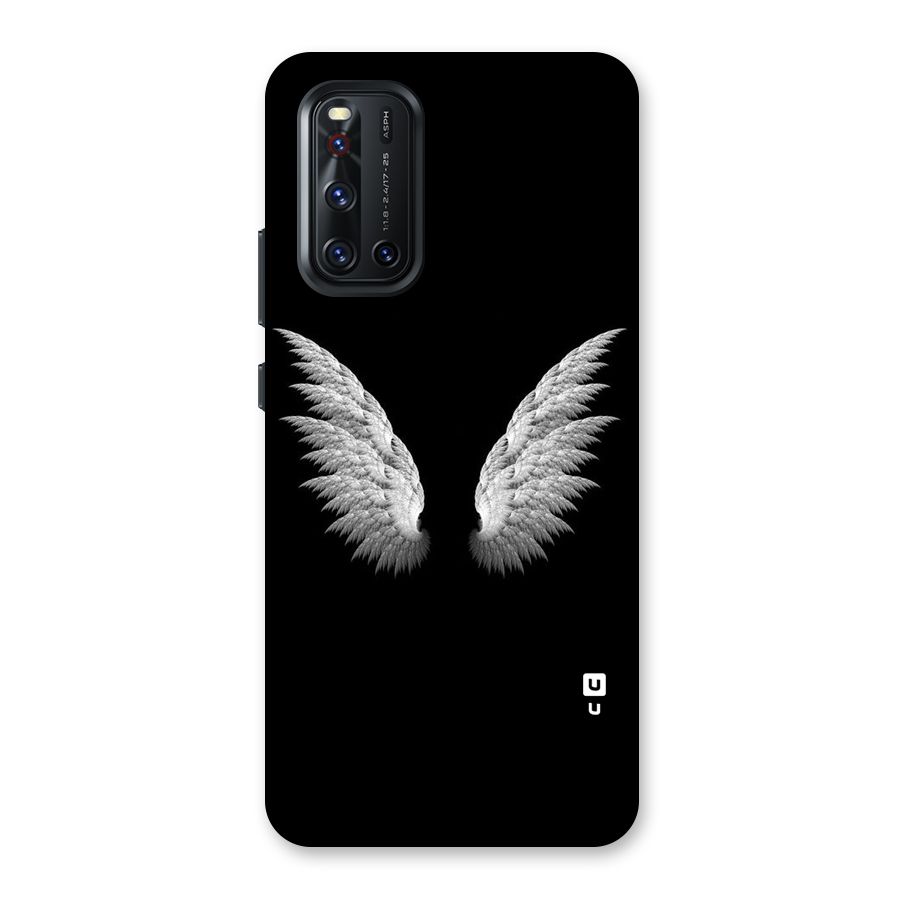 White Wings Back Case for Vivo V19