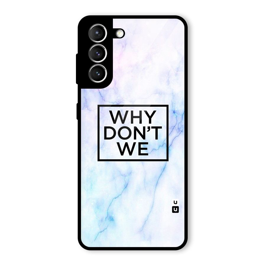 Why Dont We Glass Back Case for Galaxy S21 5G