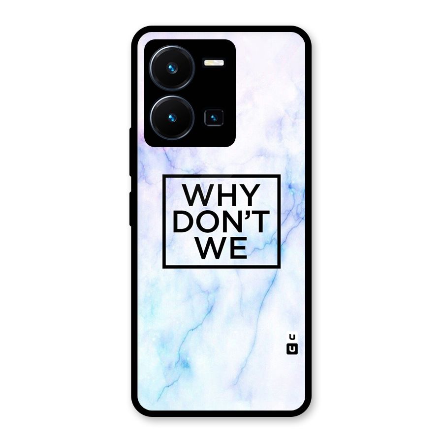 Why Dont We Glass Back Case for Vivo Y35