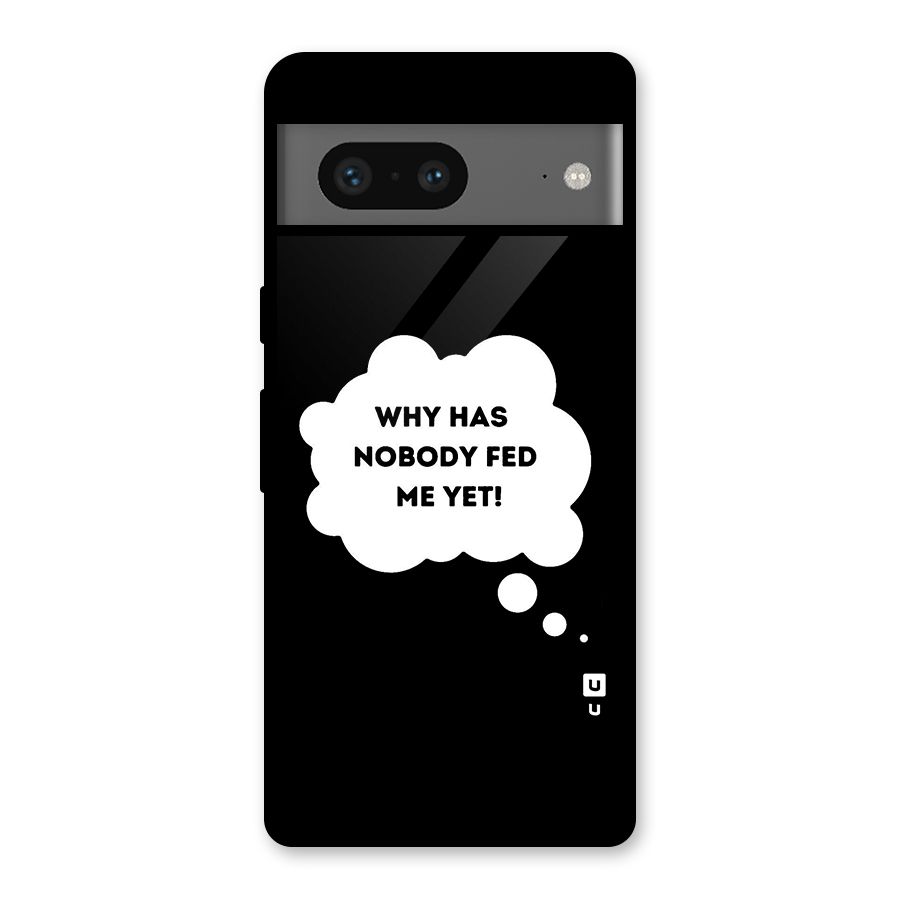 Why No Food Yet Glass Back Case for Google Pixel 7