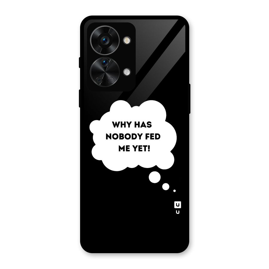 Why No Food Yet Glass Back Case for OnePlus Nord 2T