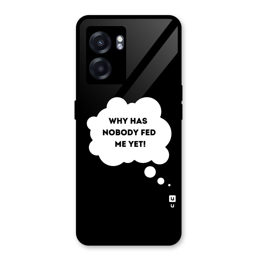 Why No Food Yet Glass Back Case for Oppo K10 (5G)