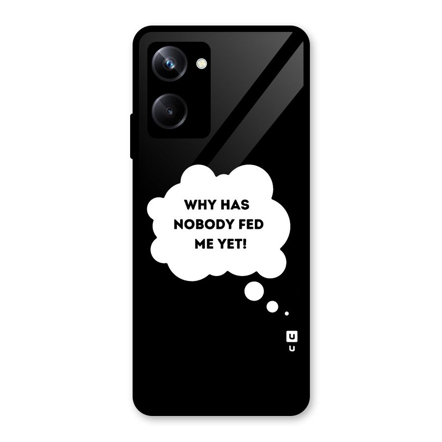 Why No Food Yet Glass Back Case for Realme 10 Pro