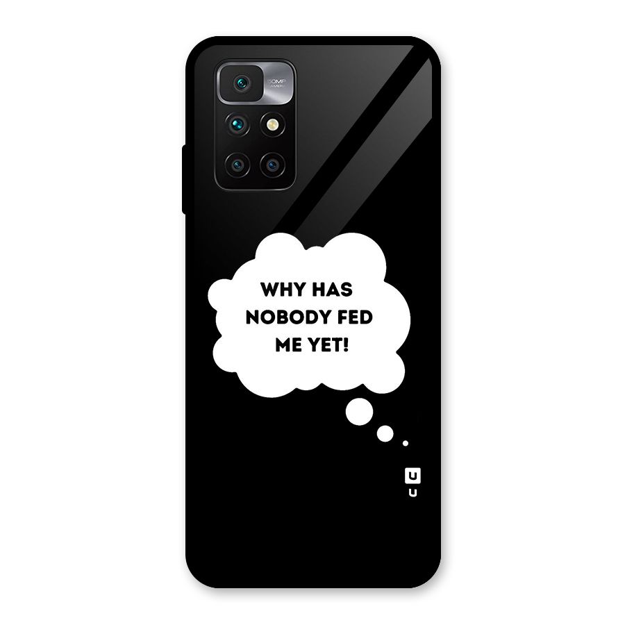 Why No Food Yet Glass Back Case for Redmi 10 Prime