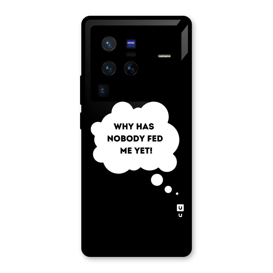 Why No Food Yet Glass Back Case for Vivo X80 Pro