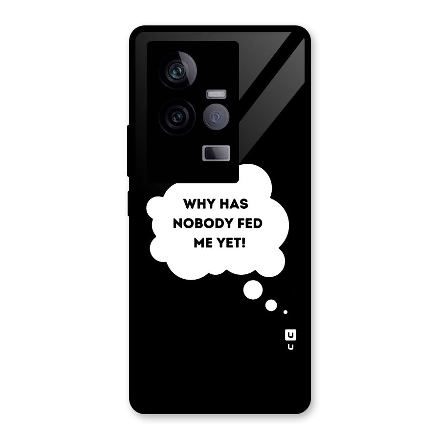 Why No Food Yet Glass Back Case for Vivo iQOO 11 5G