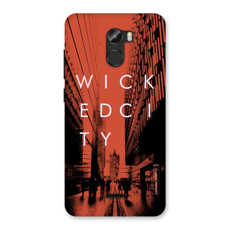 Wicked City Back Case for Gionee X1