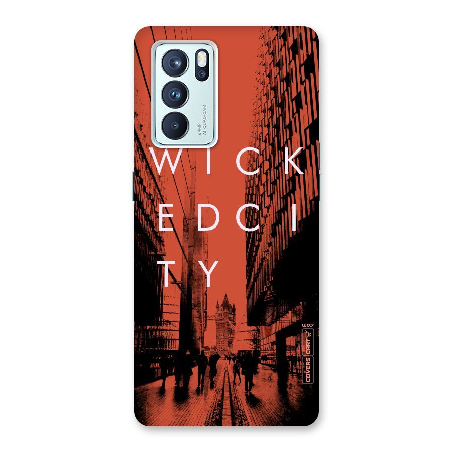 Wicked City Back Case for Oppo Reno6 Pro 5G