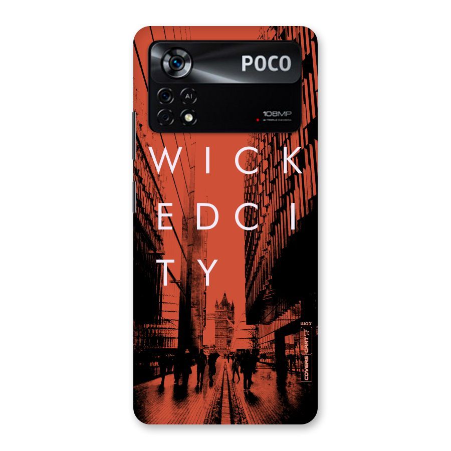 Wicked City Back Case for Poco X4 Pro 5G