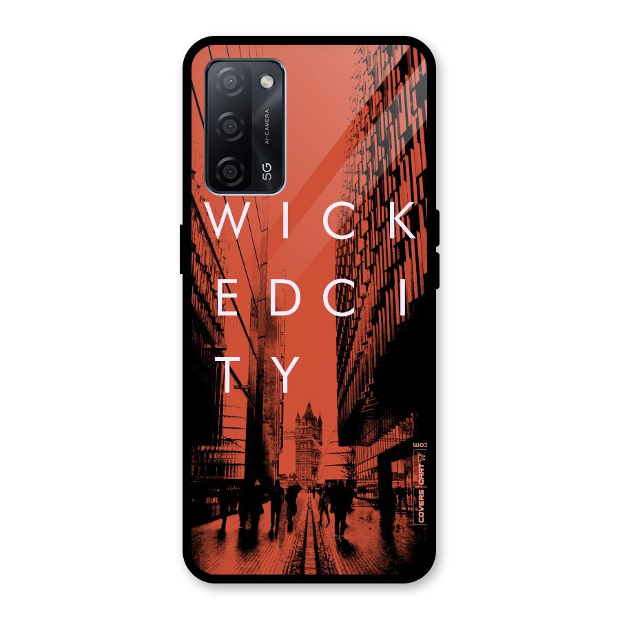 Wicked City Glass Back Case for Oppo A53s 5G
