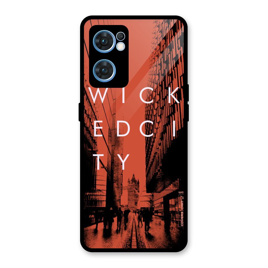 Wicked City Glass Back Case for Oppo Reno7 5G