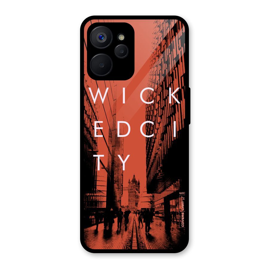 Wicked City Glass Back Case for Realme 9i 5G