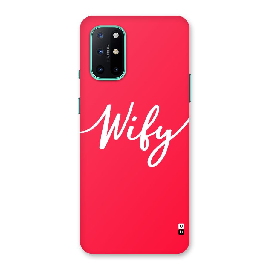 Wify Back Case for OnePlus 8T