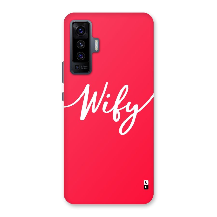 Wify Back Case for Vivo X50