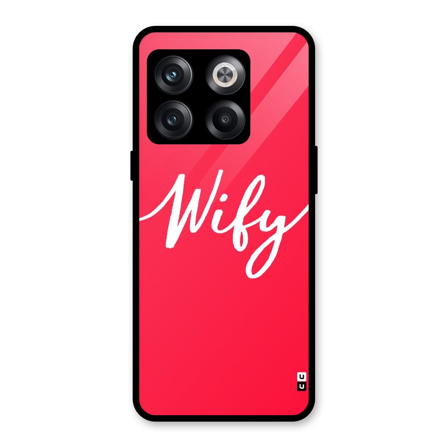 Wify Glass Back Case for OnePlus 10T