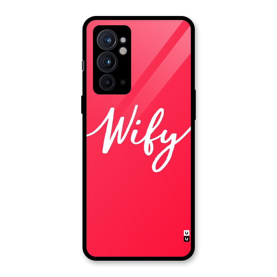Wify Glass Back Case for OnePlus 9RT 5G