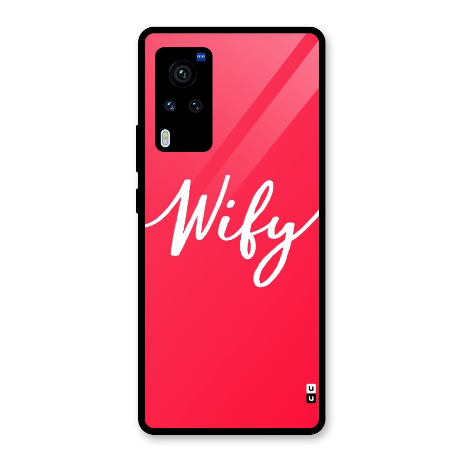Wify Glass Back Case for Vivo X60 Pro
