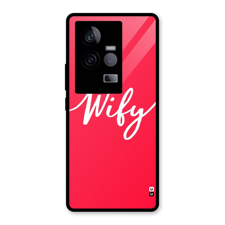 Wify Glass Back Case for Vivo iQOO 11 5G