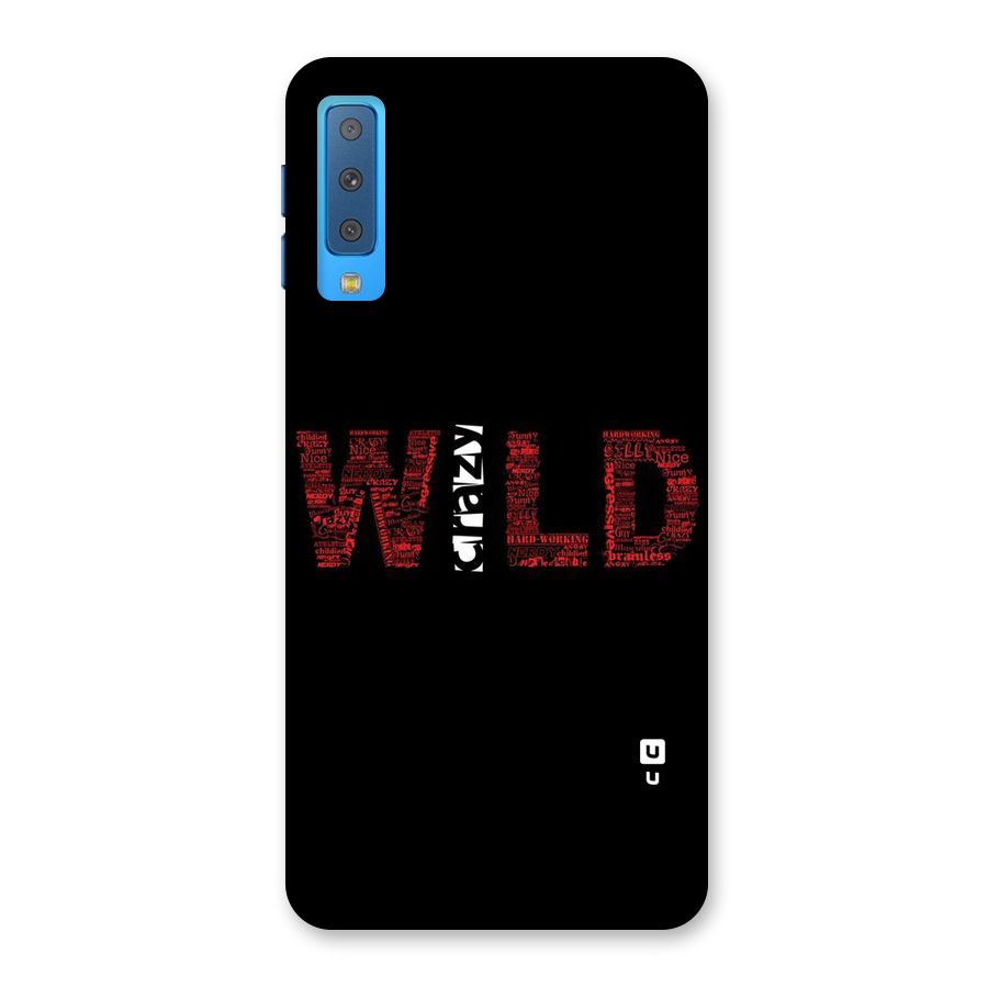 Wild Crazy Back Case for Galaxy A7 (2018)