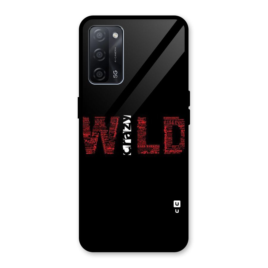 Wild Crazy Glass Back Case for Oppo A53s 5G