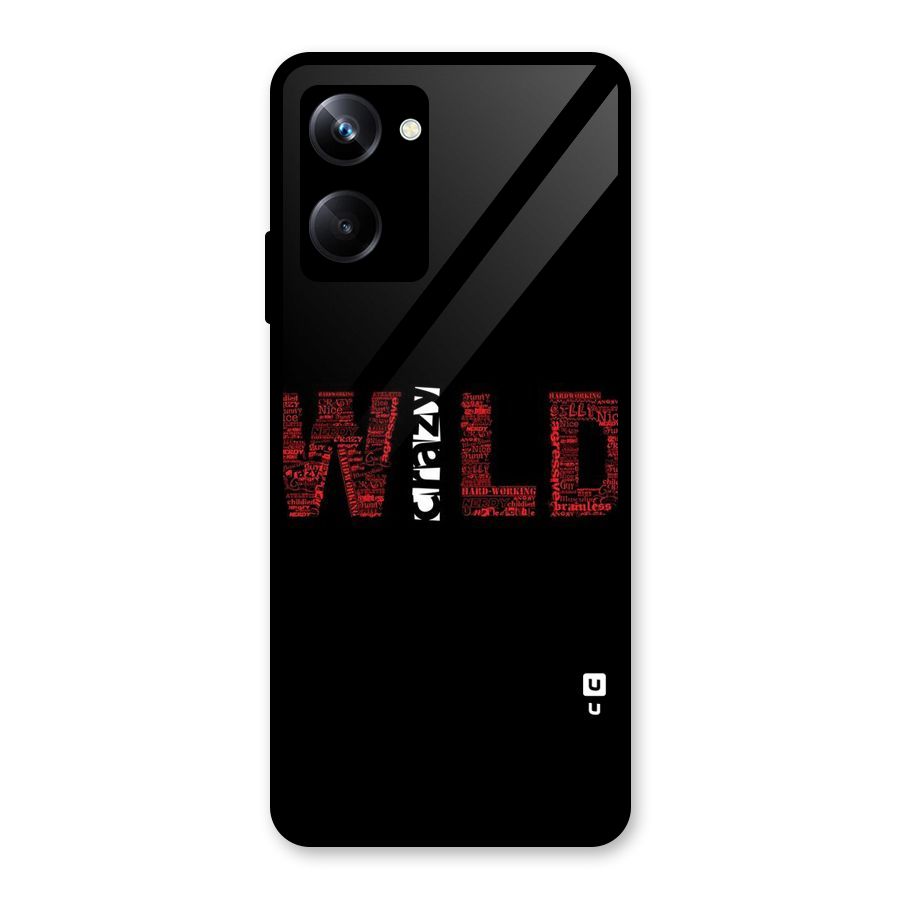 Wild Crazy Glass Back Case for Realme 10 Pro