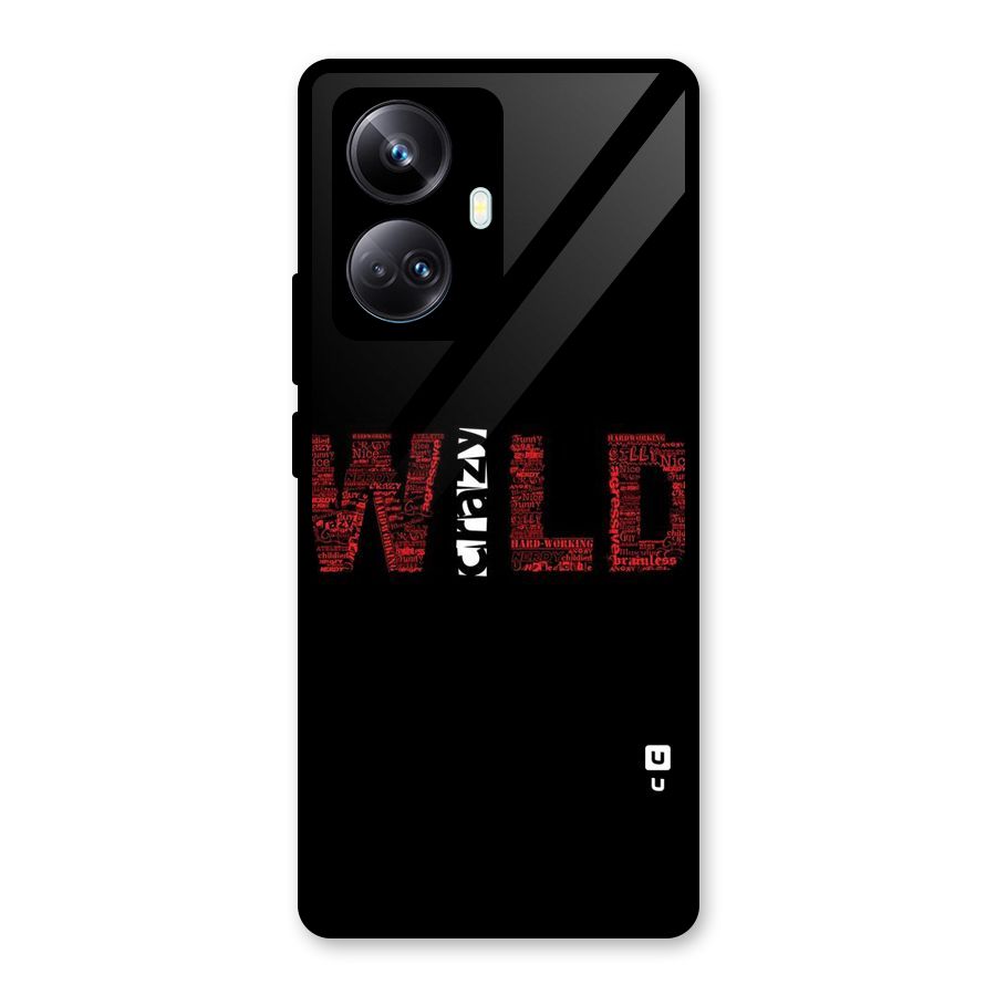 Wild Crazy Glass Back Case for Realme 10 Pro Plus