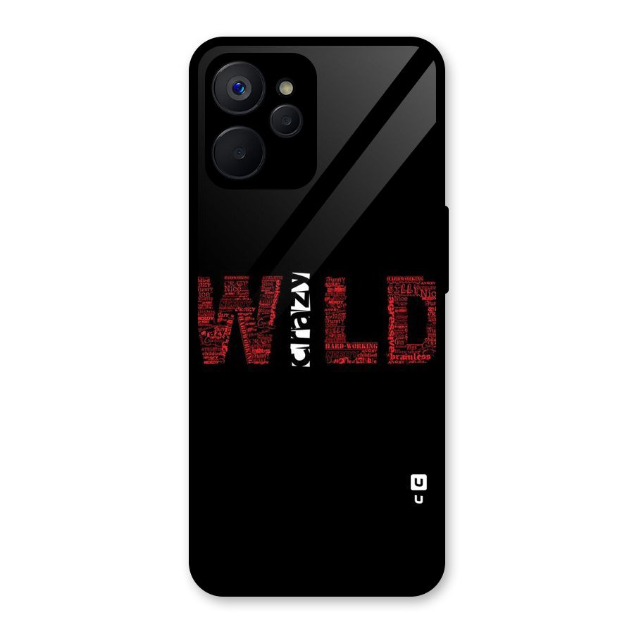Wild Crazy Glass Back Case for Realme 9i 5G