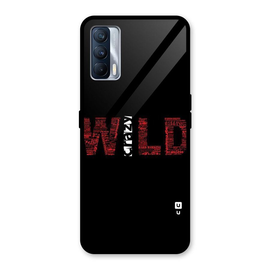 Wild Crazy Glass Back Case for Realme X7