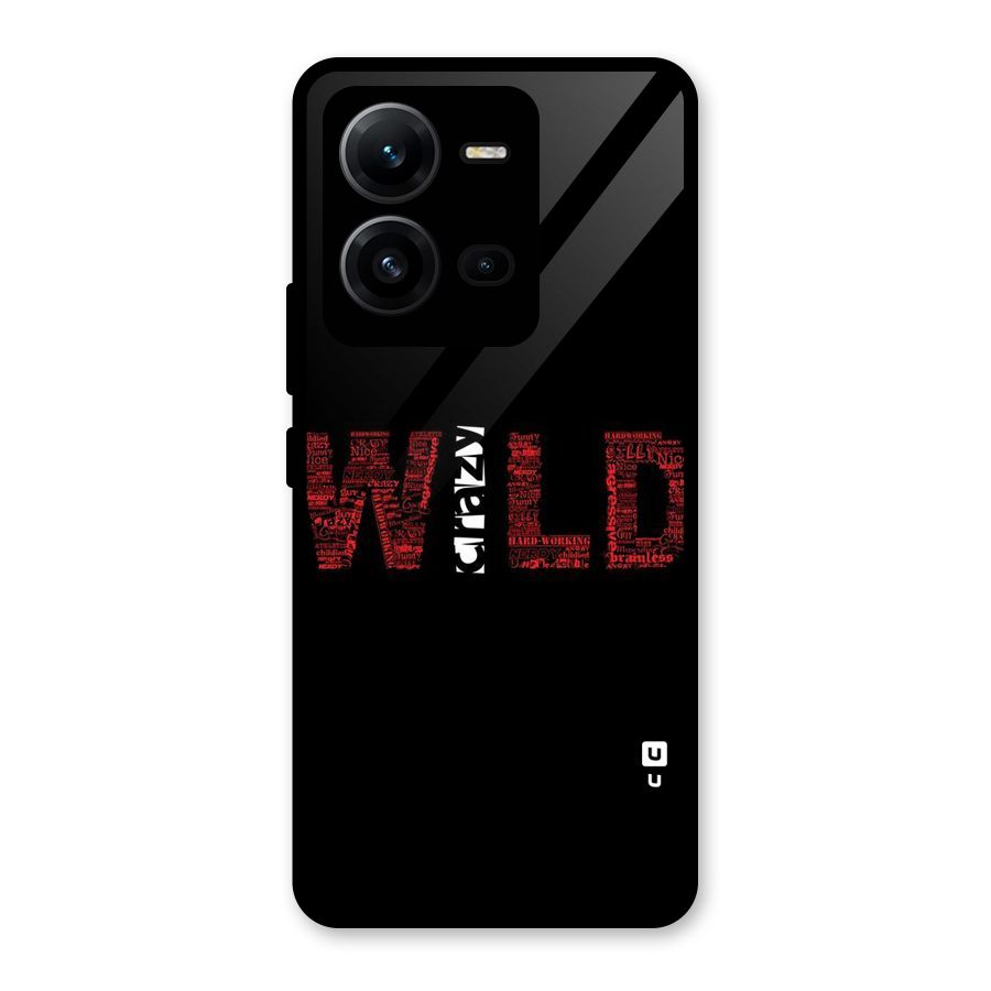 Wild Crazy Glass Back Case for Vivo V25