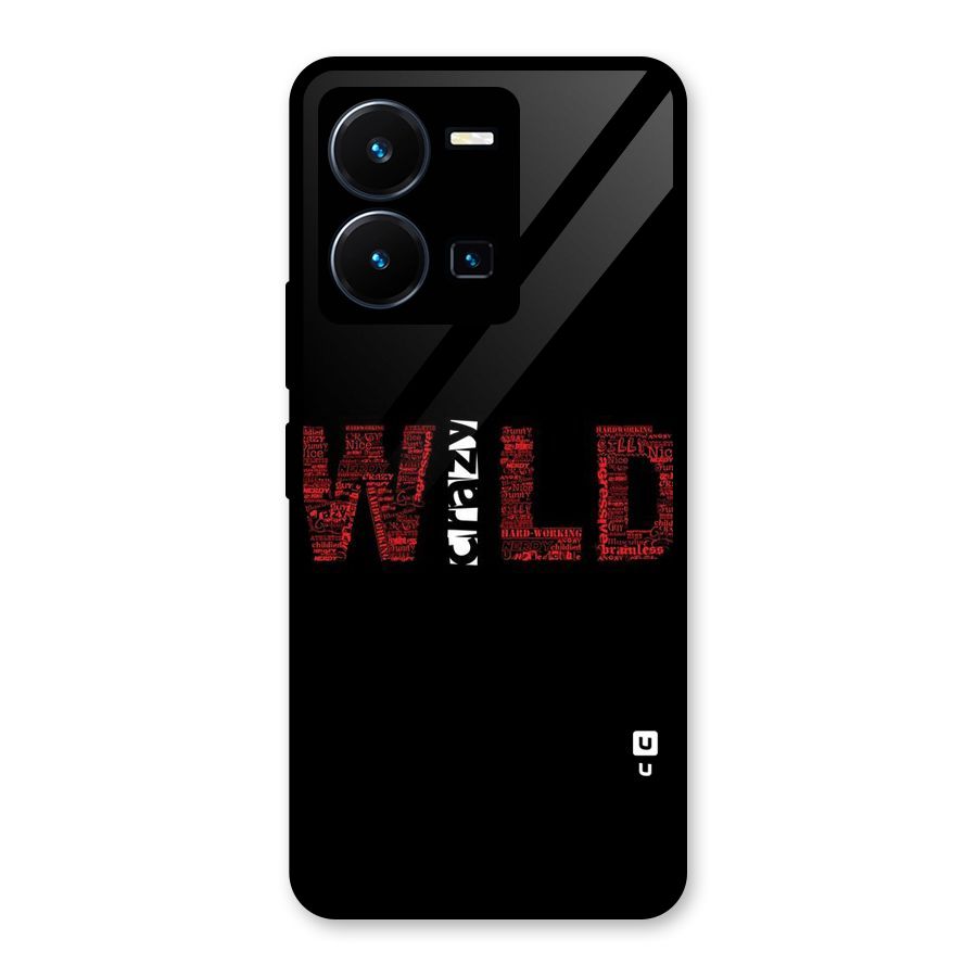 Wild Crazy Glass Back Case for Vivo Y35