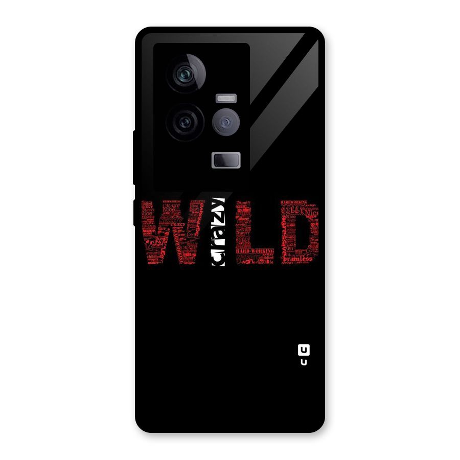 Wild Crazy Glass Back Case for Vivo iQOO 11 5G