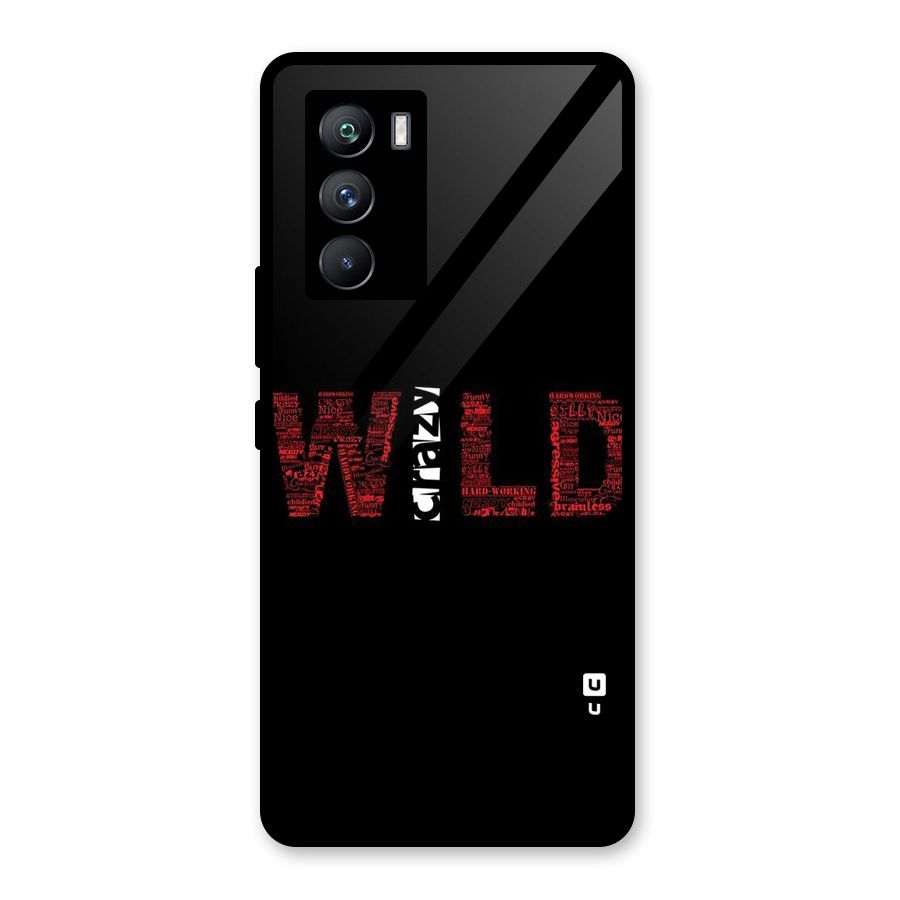 Wild Crazy Glass Back Case for Vivo iQOO 9 SE